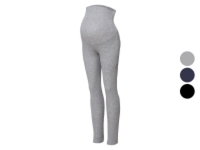 Lidl Esmara® esmara® Damen Umstands-Leggings, mit weichem, elastischem Bund