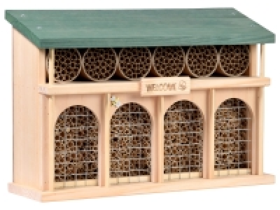 Lidl Dobar dobar Insektenhotel »Dublin«, L 44 x B 13,5 x H 30 cm, aus Holz