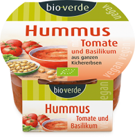 Ebl Naturkost  bio-verde Hummus Tomate-Basilikum