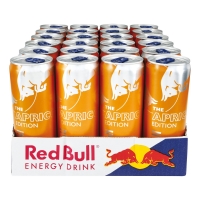 Netto  Red Bull Energy Drink Aprikose-Erdbeere 0,355 Liter Dose, 24er Pack
