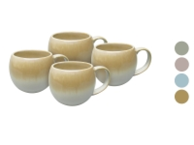 vanWell Kaffeebecher 4erSet bauchig ca. 50cl Steingut 19.99 €