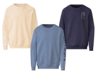 LIVERGY® Herren Sweatpullover mit hohem Baumwollanteil