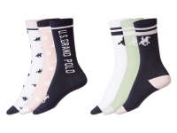 Lidl Esmara® esmara® x Grand Polo Damen Socken, 3 Paar, mit hohem Baumwollanteil