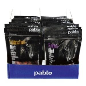 Pablo Hundesnack Filets 100 g, verschiende Sorten, 30er Pack 33.99 €