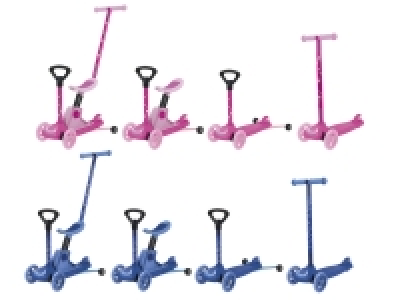 Lidl Playtive Playtive Kleinkinder Scooter, mit Stützrädern, 4in1
