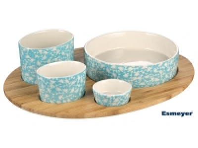 Esmeyer 5-teiliges Servier-/Snack-Set KORFU