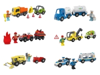 Lidl Playtive Playtive Themensets Fahrzeuge, mit Magnetkupplungen