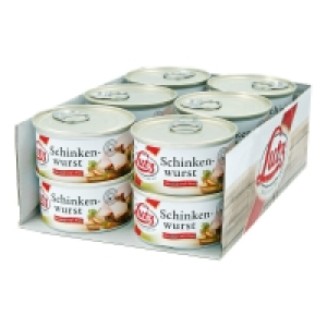 Netto  Lutz Schinkenwurst 125 g, 12er Pack