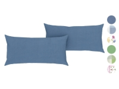LIVARNO home Seersucker Kissenbezug, 40 x 80 cm, 2er-Set 4.99 €