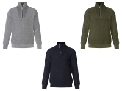 LIVERGY® Herren Stricktroyer, körpernah geschnitten 11.99 €
