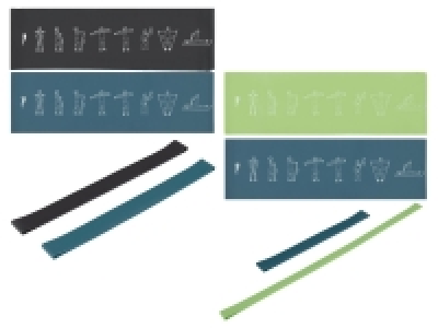 CRIVIT Fitnessbänder, 4-teilig, aus Latex 4.99 €