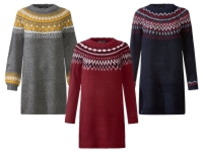 esmara® Damen Strickkleid mit Jacquardmuster 14.99 €