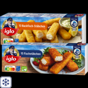 Edeka  Iglo Fisch- oder Backfischstäbchen