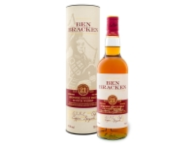 Lidl Ben Bracken Ben Bracken Speyside Single Malt Scotch Whisky 21 Jahre 41,9% Vol