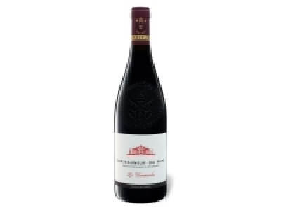 Lidl  Les Domaniales Châteauneuf-du-Pape AOC trocken, Rotwein 2019