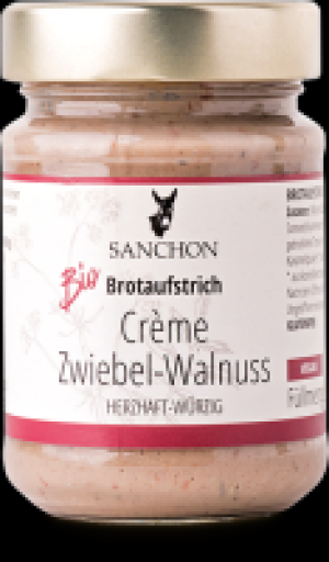 Ebl Naturkost  Sanchon Crème Brotaufstrich Zwiebel-Walnuss