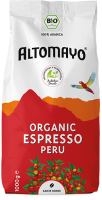 Ebl Naturkost  Altomayo Espresso Peru ganze Bohne