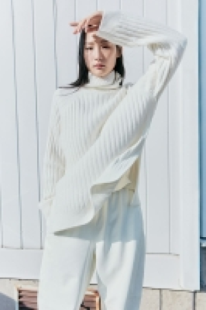 Gerippter Rollkragenpullover 30.99 €