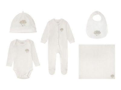 Lidl Lupilu® lupilu® Baby Unisex Set, 5 tlg. mit hohem Bio-Baumwollanteil