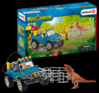 SCHLEICH Geländewagen mit Dino