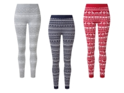 esmara® Damen Leggings mit weihnachtlichen Motiven