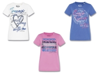 Lidl Soccx Soccx Damen T-Shirt aus reiner Baumwolle