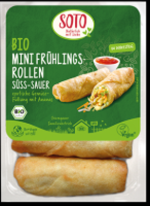 Ebl Naturkost  Soto Mini-Frühlingsrollen süß-sauer