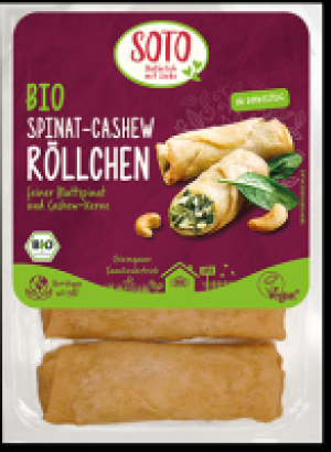 Ebl Naturkost  Soto Spinat-Cashew-Röllchen