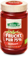 Ebl Naturkost  Allos Frucht Pur 75 % Erdbeere