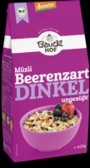 Ebl Naturkost  Bauckhof Dinkel-Müzli Beerenzart