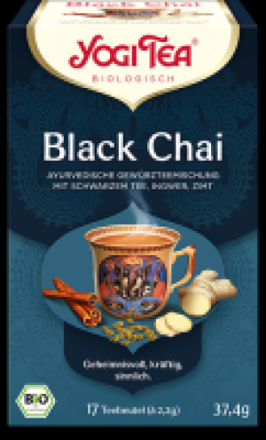 Ebl Naturkost  YOGI TEA Ayurvedische Teemischung Black Chai