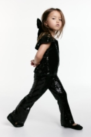 HM  Ausgestellte Leggings mit Pailletten