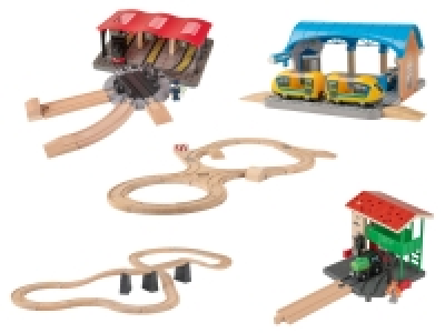 Playtive Holz »Bahn Erweiterungsset«, fördert Feinmotorik