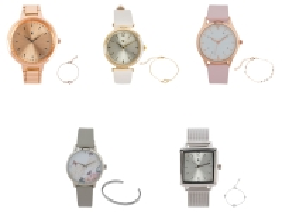 Lidl Auriol® AURIOL® Damen Armbanduhr-Schmuckset, 2-teilig
