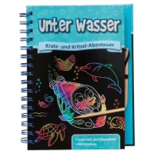 Kratz- oder Wassermalbuch