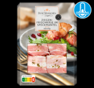 Penny  BEST MOMENTS Würziger Ziegenkäse im Speckmantel