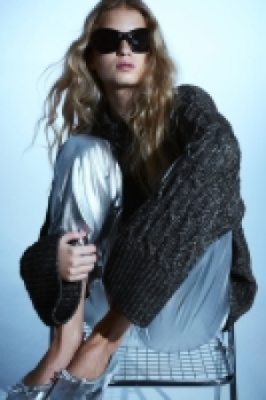 HM  Pullover mit Zopfmuster