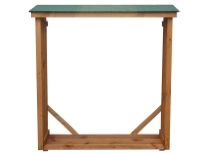 dobar Großes Kaminholzregal, Kiefer, grün-braun 89.99 €