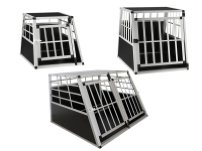 Juskys Hundetransportbox für Pkws, aus Aluminium 39.04 €