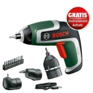 Bauhaus  Bosch Akkuschrauber IXO 7 Set + GRATIS Drehmomentaufsatz