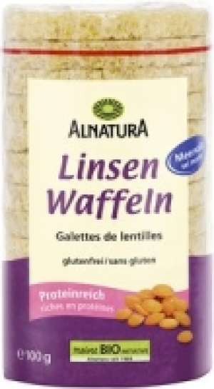 Alnatura Alnatura Linsenwaffeln mit Meersalz