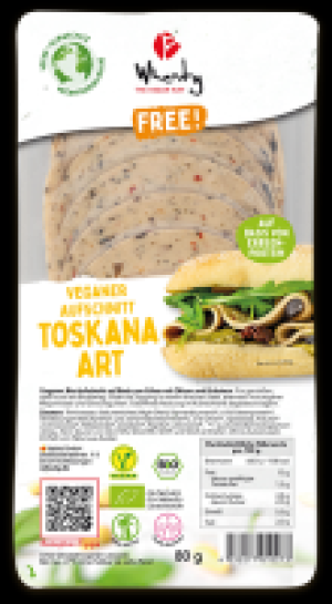 Ebl Naturkost  Wheaty Veganer Aufschnitt Toskana Art
