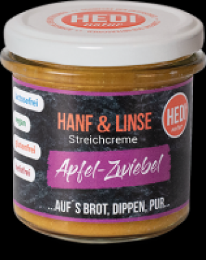 Ebl Naturkost  HEDI Aufstrich Hanf & Linse Apfel-Zwiebel