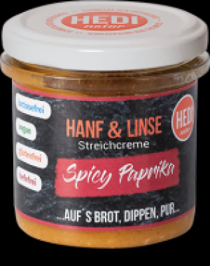 Ebl Naturkost  HEDI Aufstrich Hanf & Linse Spicy Paprika