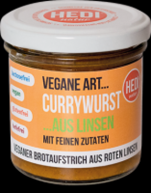 Ebl Naturkost  HEDI Aufstrich Currywurst aus Linsen