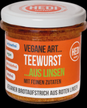 Ebl Naturkost  HEDI Aufstrich Teewurst aus Linsen