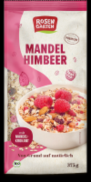 Ebl Naturkost  Rosengarten Mandel-Himbeer-Müsli