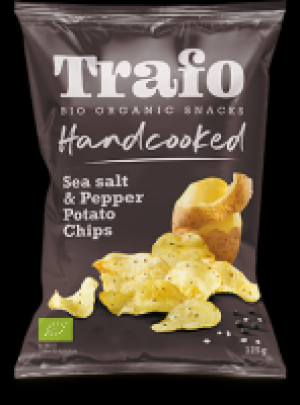Ebl Naturkost  Trafo Handcooked Kartoffel-Chips Meersalz & Pfeffer