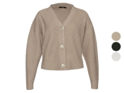 Lidl Esmara® esmara® Damen Cardigan, mit klassischem Patentmuster