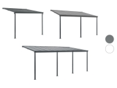 Juskys Aluminium Terrassendach »Borneo« 660.00 €